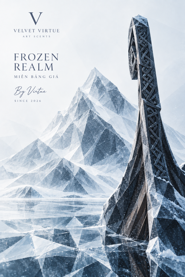 ChatGPT Image Sep 16, 2026, 03_59_54 PM FROZEN REALM - MIỀN BĂNG GIÁ | Nước Hoa Lấy Cảm Hứng Từ Đế Chế Viking Huyền Thọai | Velvet Virtue - Art Scents